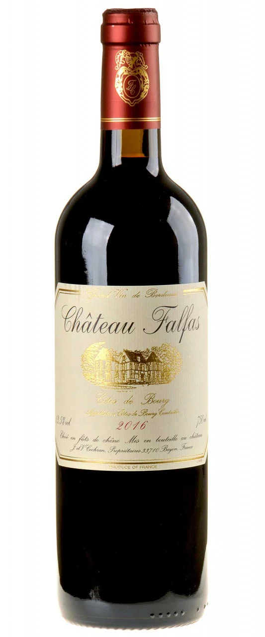 Château Falfas Côtes de Bourg Bordeaux Bio 2017