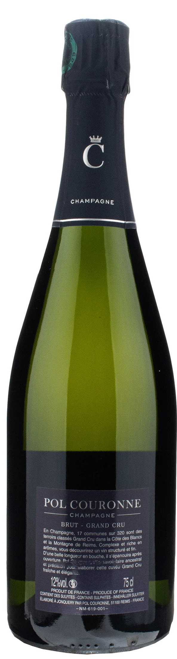 Pol Couronne Champagne Grand Cru 75-25 Brut