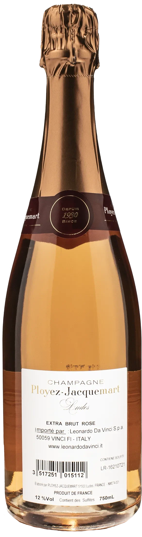 Ployez Jacquemart Champagne Extra Brut Rosè