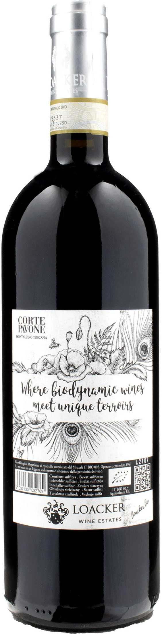 Corte Pavone Loacker Brunello di Montalcino 2017