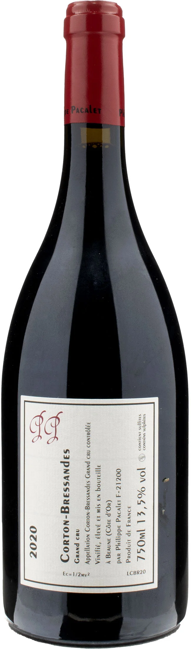 Philippe Pacalet Corton Bressandes Grand Cru 2020