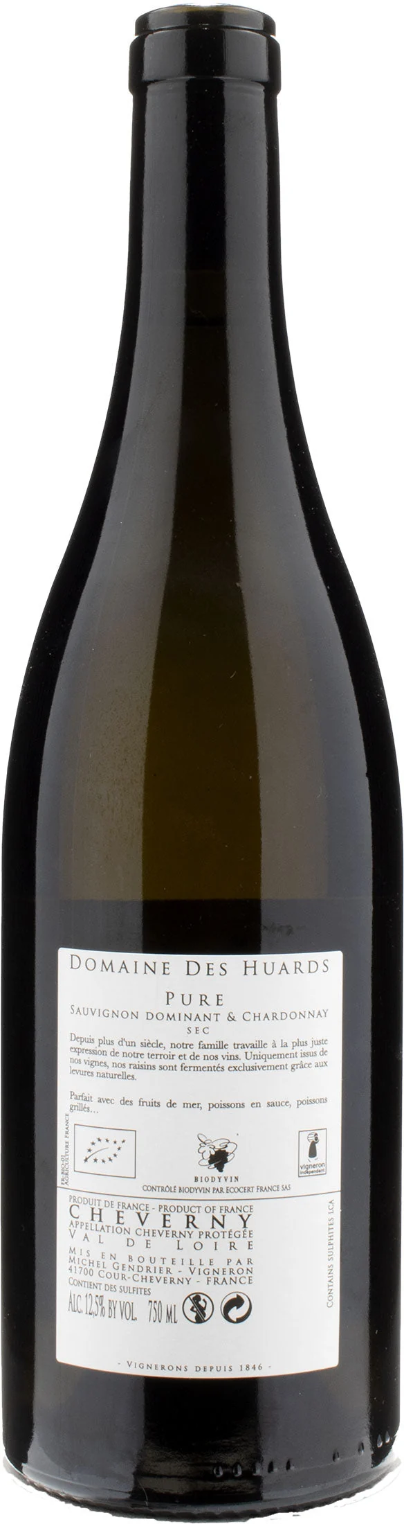 Domaine des Huards Cheverny Gendrier Pure 2020
