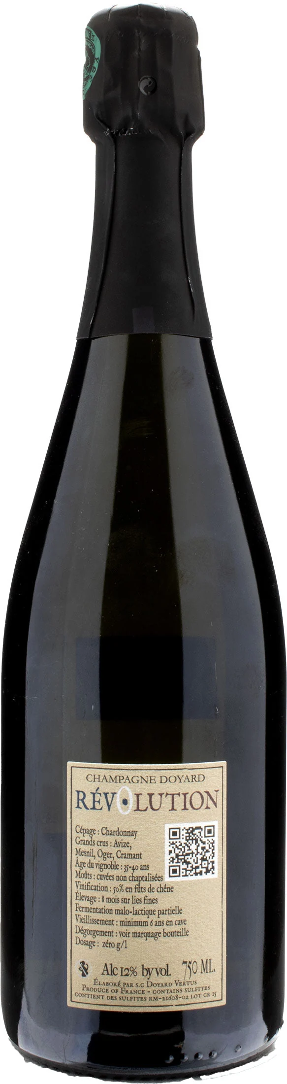 Doyard Champagne Revolution Blanc de Blancs Grand Cru Non Dose