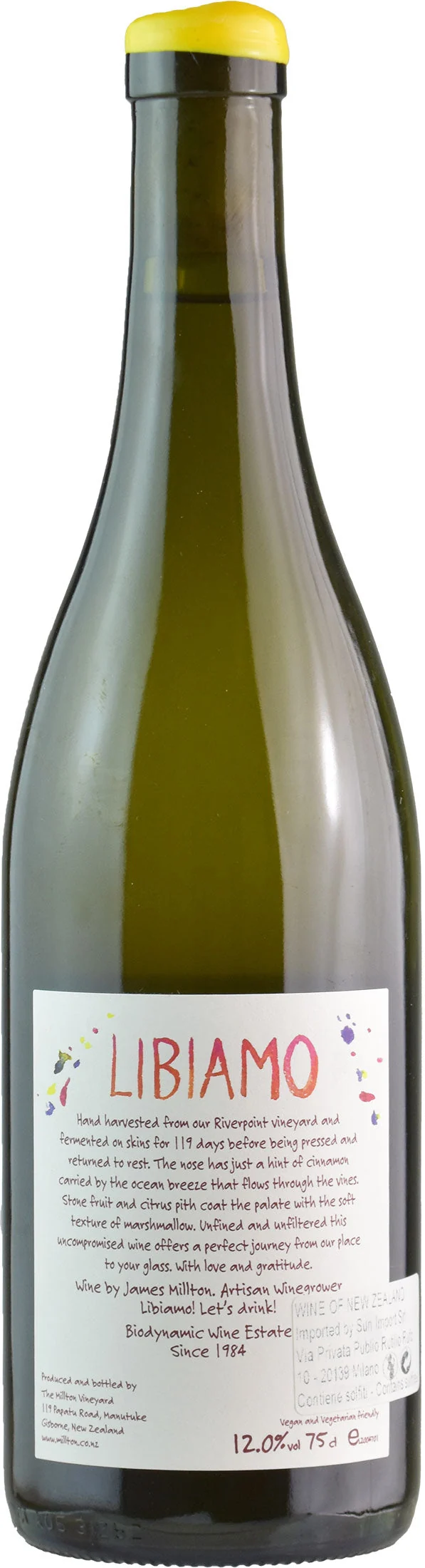 Millton Vineyards Libiamo Muscat Gisborne 2020