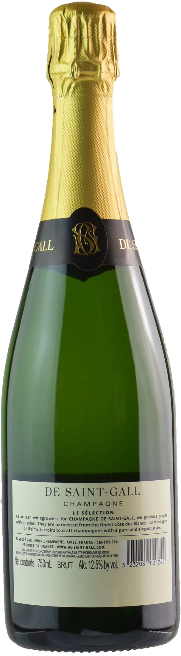 De Saint Gall Champagne Selection Brut