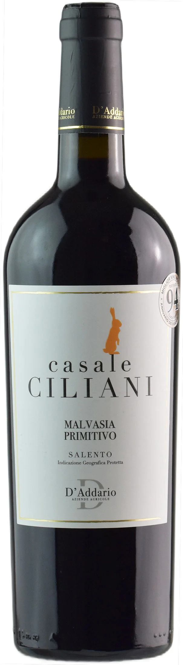 D'Addario Malvasia Primitivo Casale Ciliani 2019