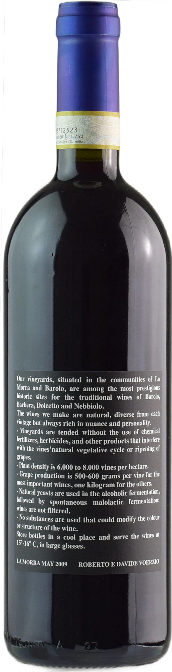 Voerzio Barolo Rocche dell'Annunziata 2018