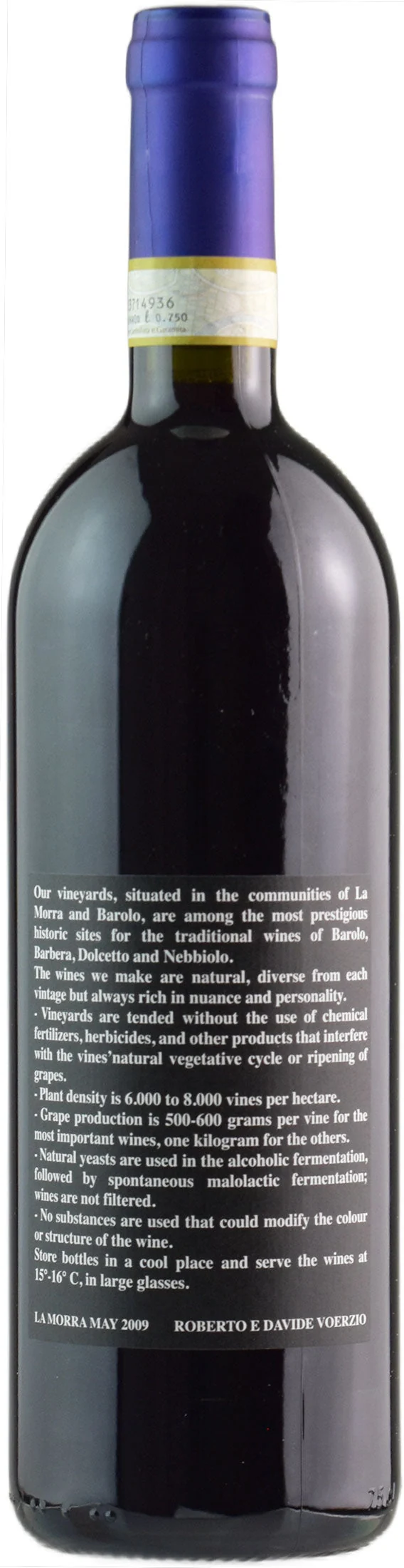 Voerzio Barolo Fossati 2018