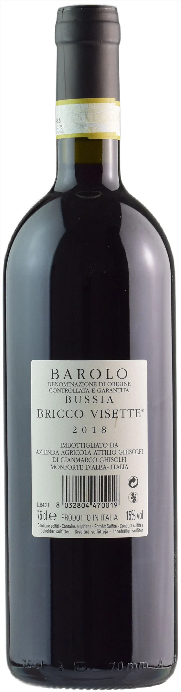 Ghisolfi Barolo Bussia Bricco Visette 2018