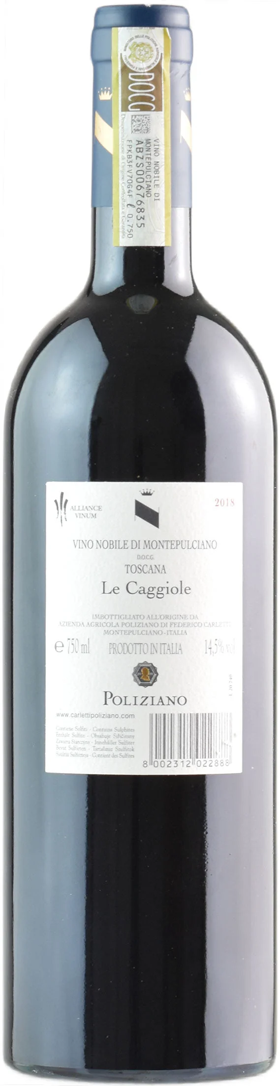 Poliziano Vino Nobile di Montepulciano Le Caggiole 2018