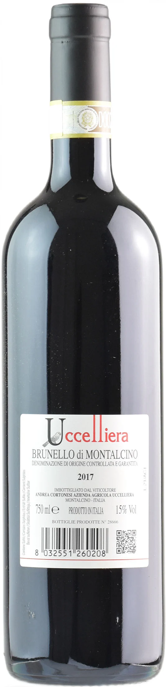Uccelliera Brunello di Montalcino 2017