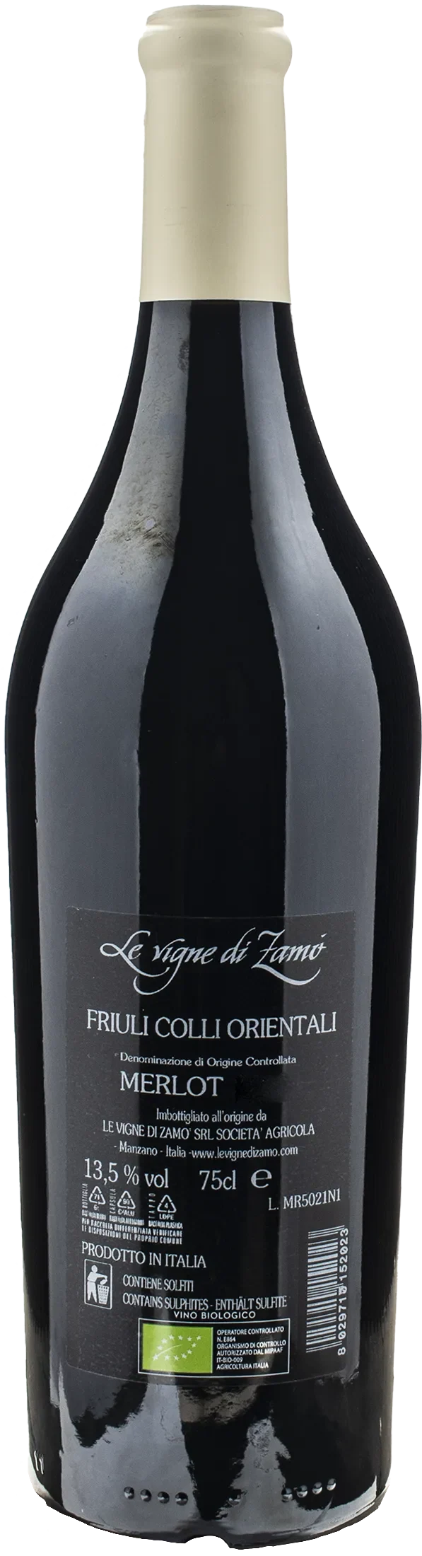 Le Vigne di Zamo Merlot Vigne 50 Anni 2021