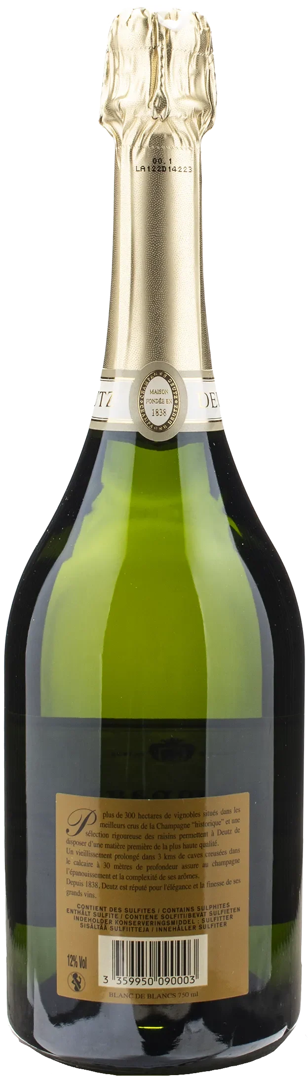 Deutz Champagne Blanc de Blancs 2018