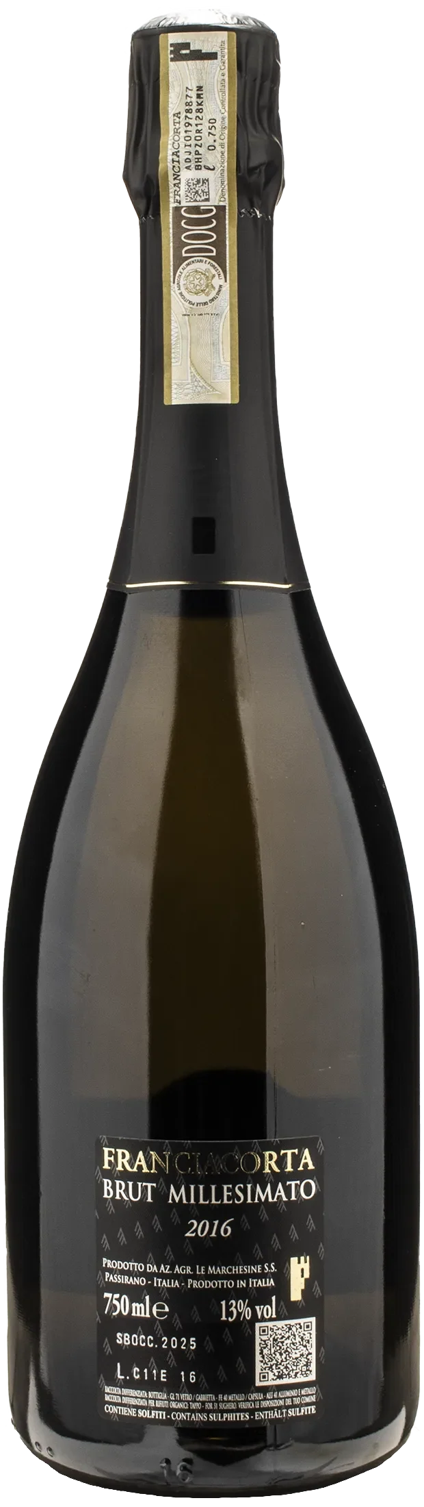 Le Marchesine Franciacorta Esus Brut Millesimato 2016