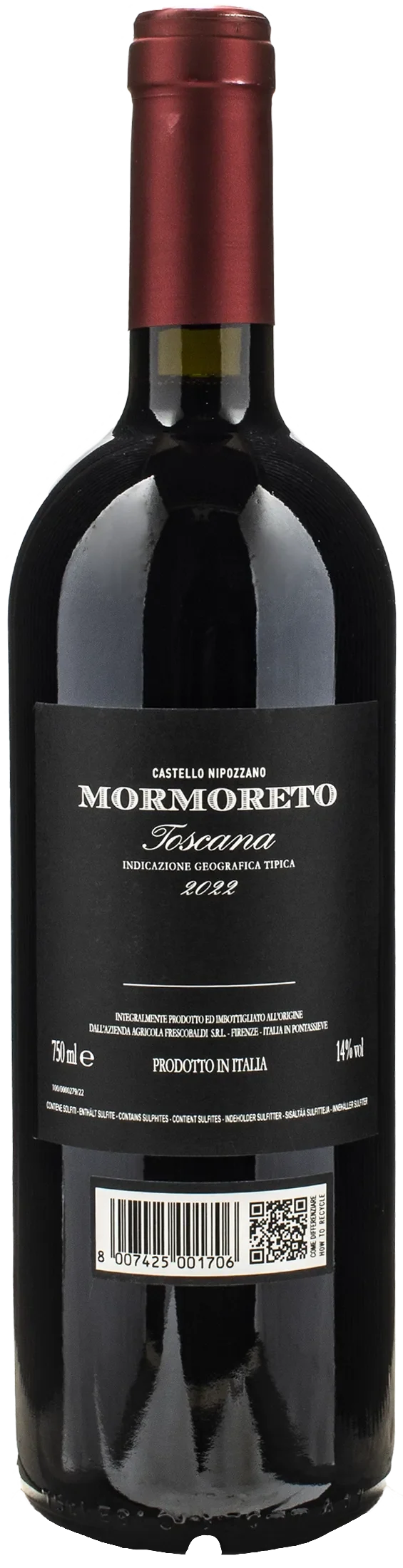 Castello di Nipozzano Mormoreto 2022