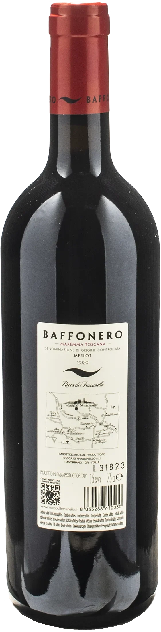 Rocca di Frassinello Merlot Baffonero 2020