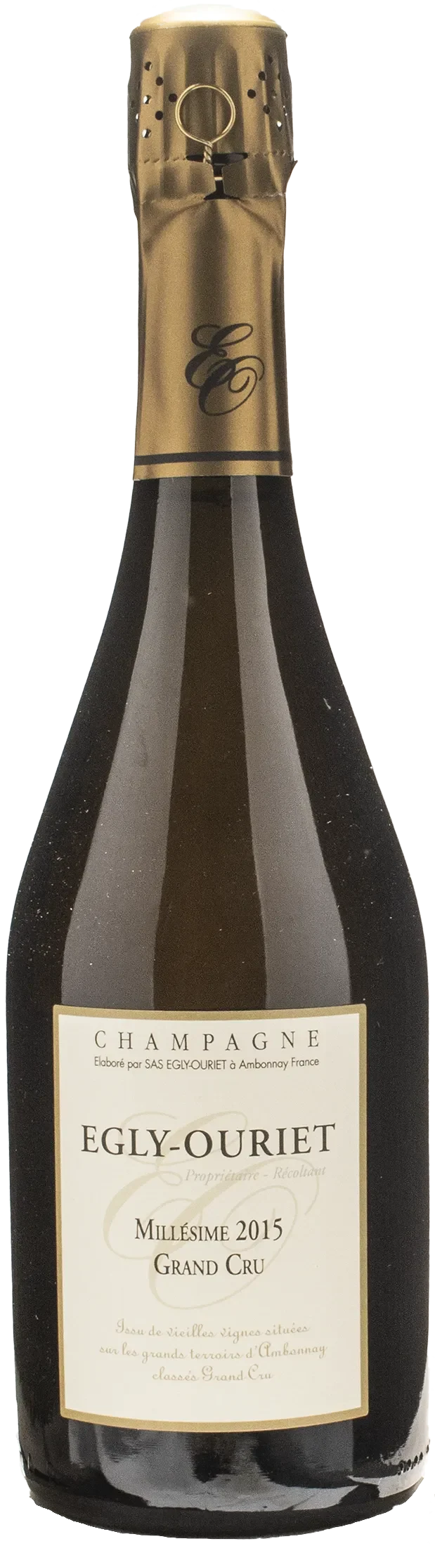 Egly Ouriet Champagne Grand Cru Extra Brut Millesime 2015