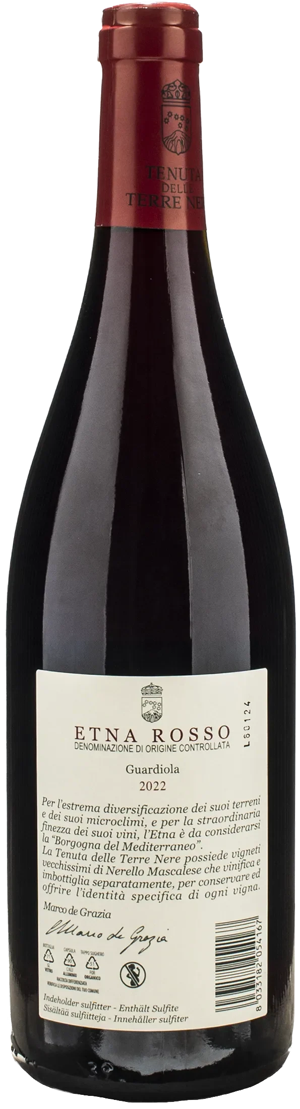 Terre Nere Etna Rosso Guardiola 2022