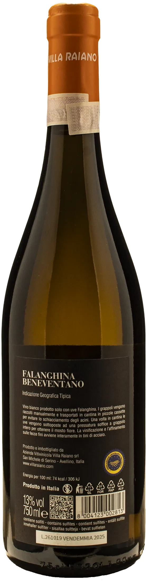 Villa Raiano Falanghina 2025