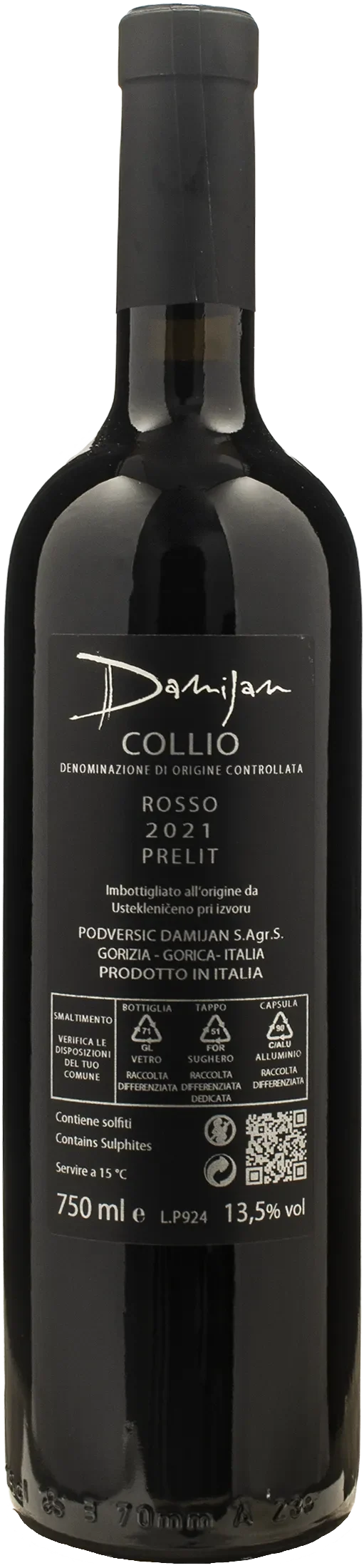 Damijan Podversic Rosso Prelit 2021