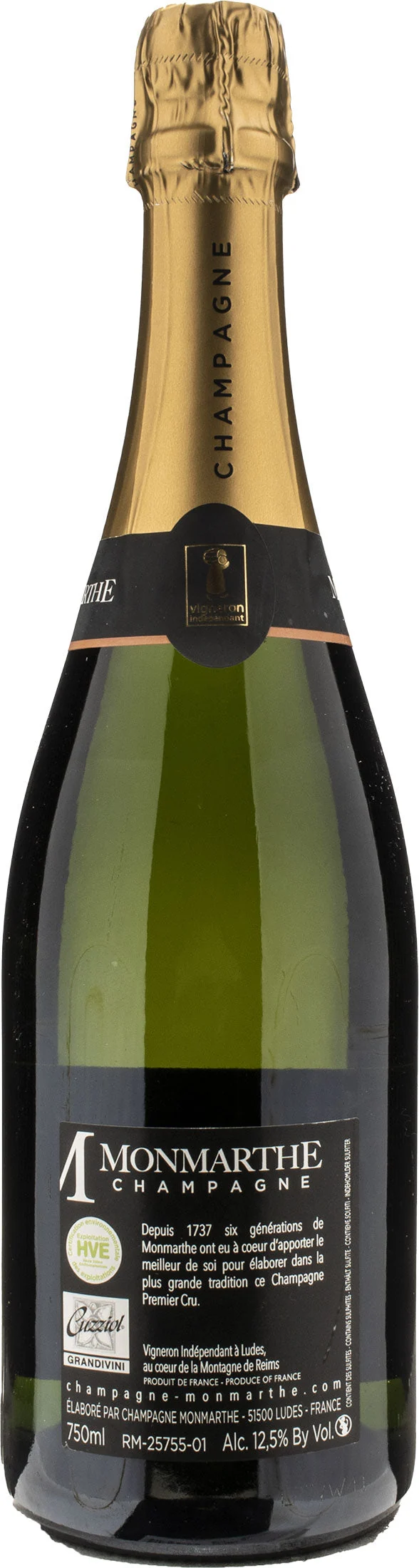 Monmarthe Champagne 1er Cru Privilege Brut