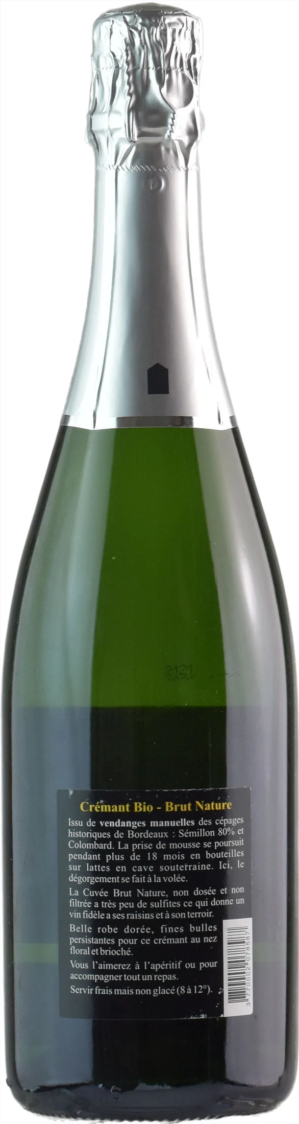 Chateau Rioublanc Cremant De Bordeaux Brut Nature