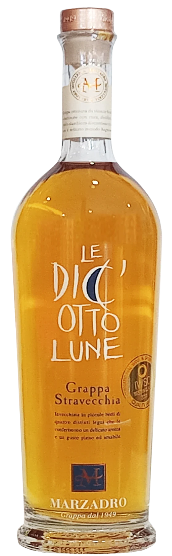 Marzadro Le Diciotto Lune - Grappa Stravecchia Magnum 1,5L