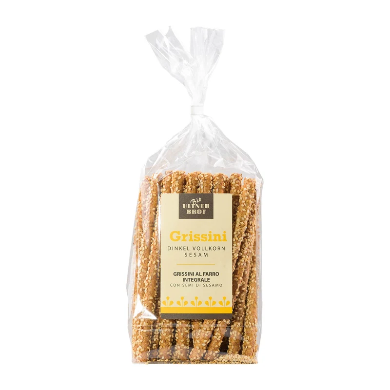 Dinkel Grissini mit Sesam