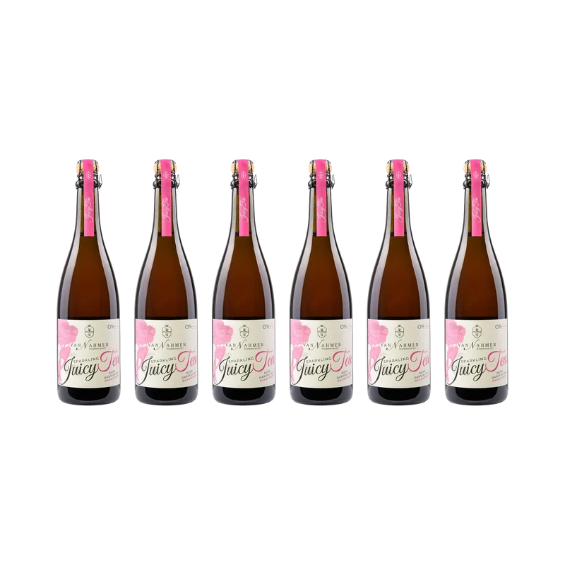 Sparkling Juicy Tea Rose-Darjeeling-Rhabarber