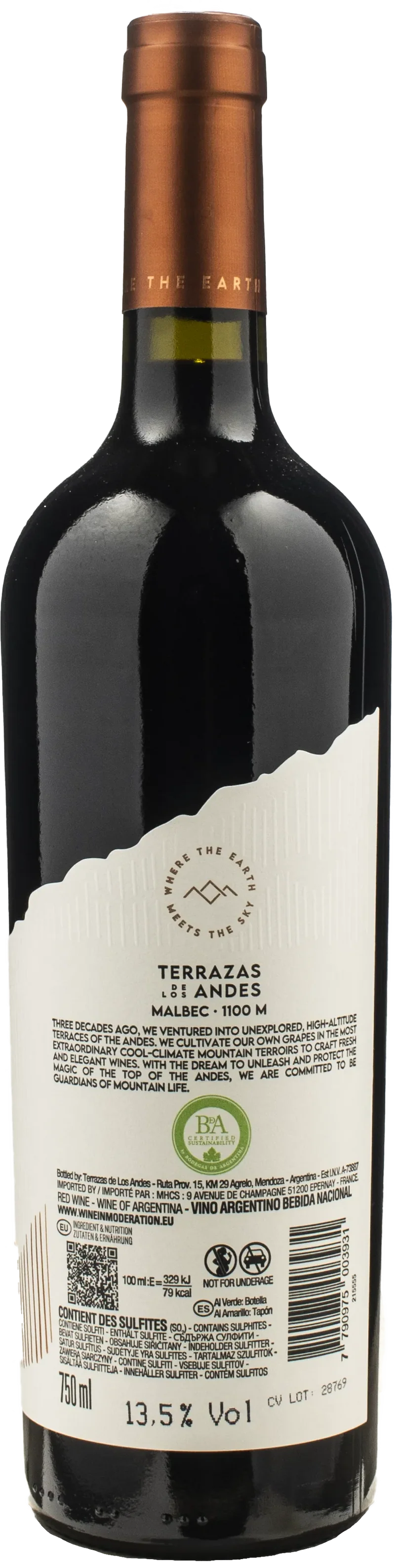 Terrazas de los Andes Malbec 2023