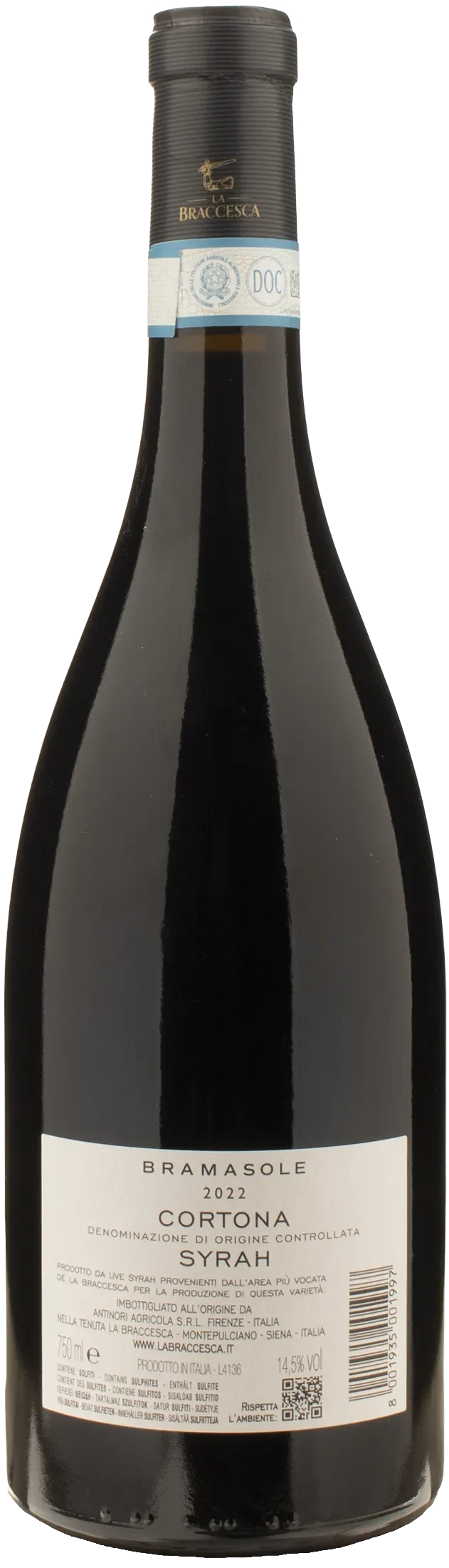 La Braccesca Cortona Syrah Bramasole 2022
