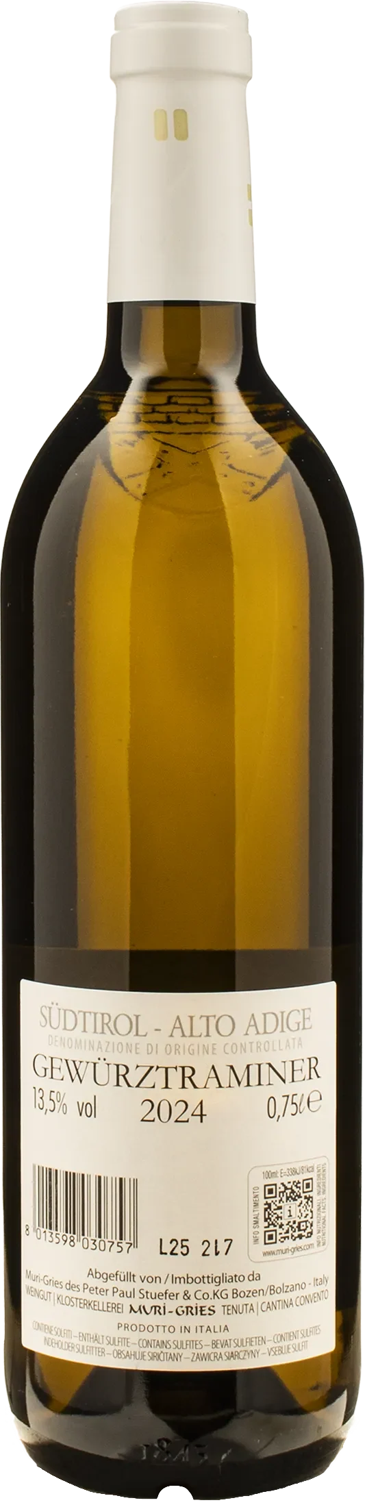 Muri Gries Alto Adige Gewurztraminer 2024