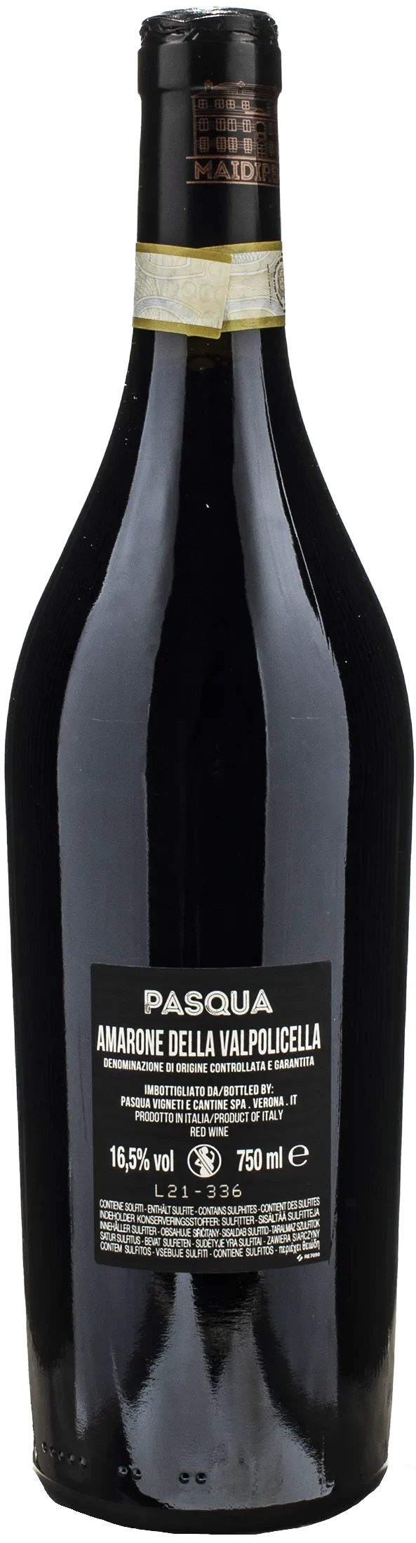 Pasqua Amarone della Valpolicella Mai Dire Mai 2015