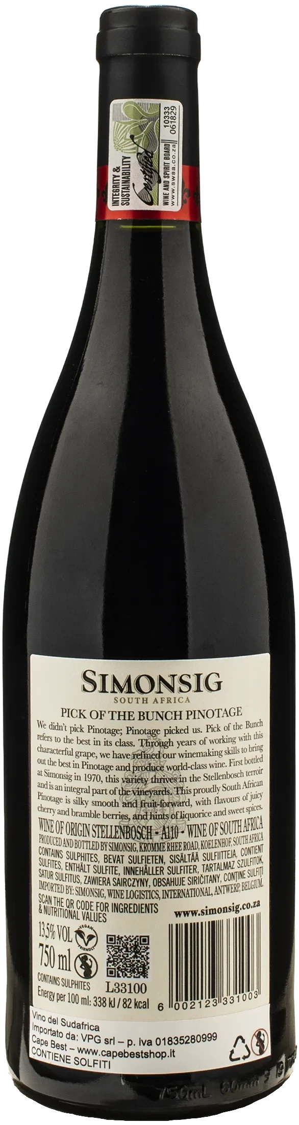 Simonsig Pick of the Bunch Pinotage 2023