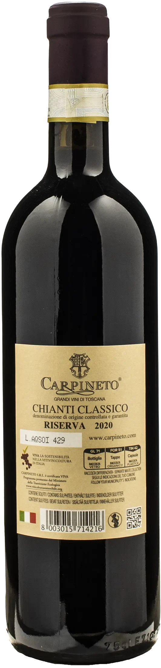 Carpineto Chianti Classico Riserva 2020