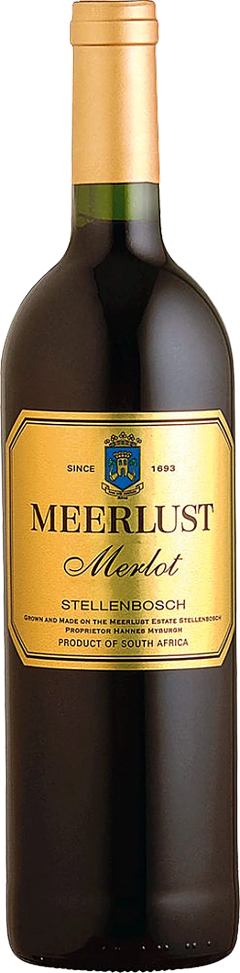 Meerlust Merlot WO Stellenbosch