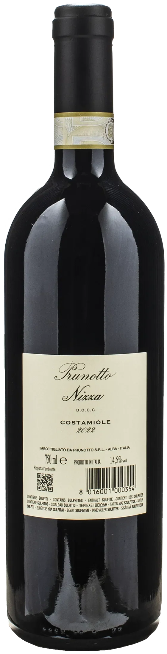 Prunotto Nizza Costamiole 2022