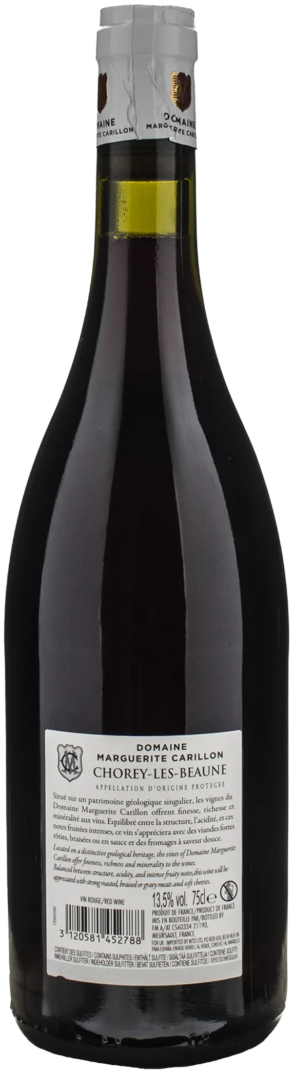 Domaine Marguerite Carillon Chorey Les Beaune 2022