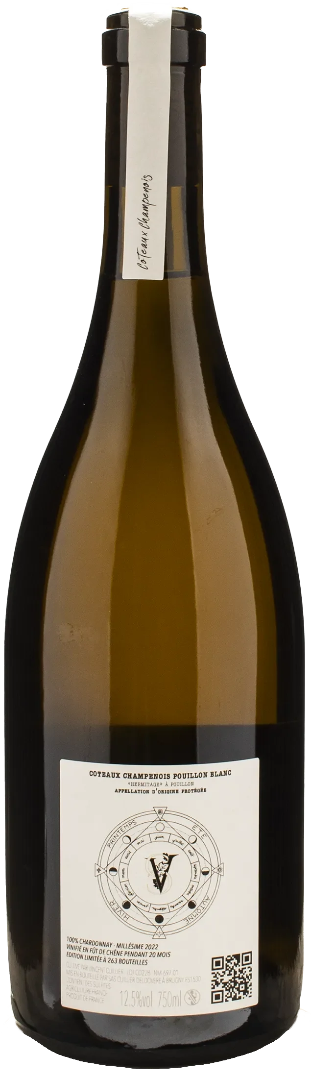 Vincent Cuiller Coteaux Champenois Blanc Chardonnay 2022