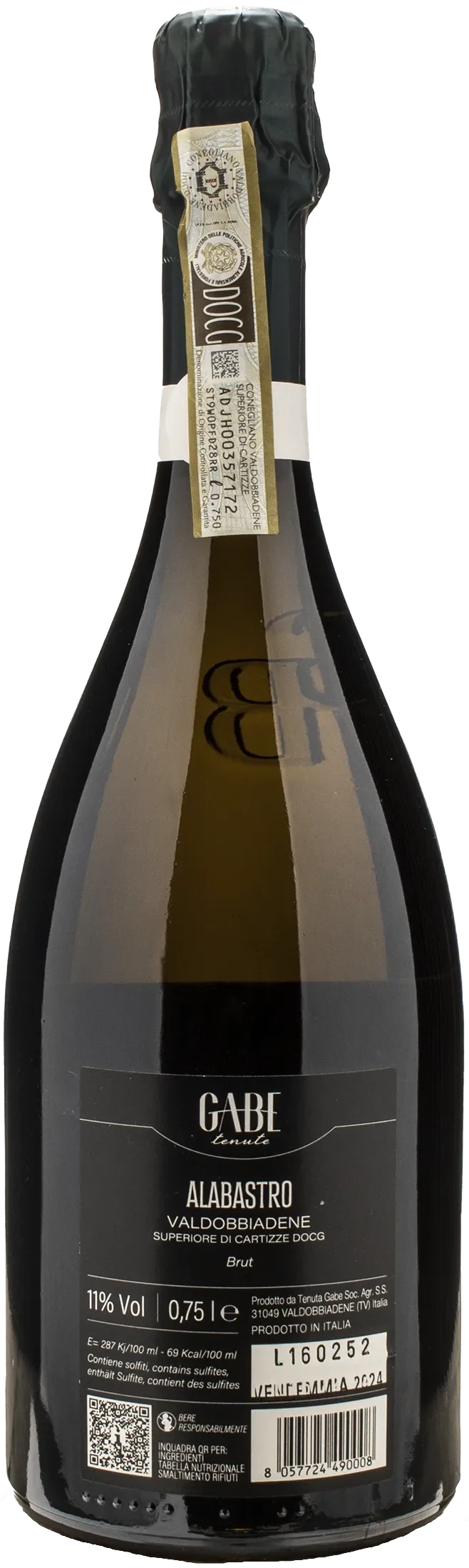 Gabe Conegliano Valdobbiadene Prosecco Superiore di Cartizze Alabastro Brut 2024