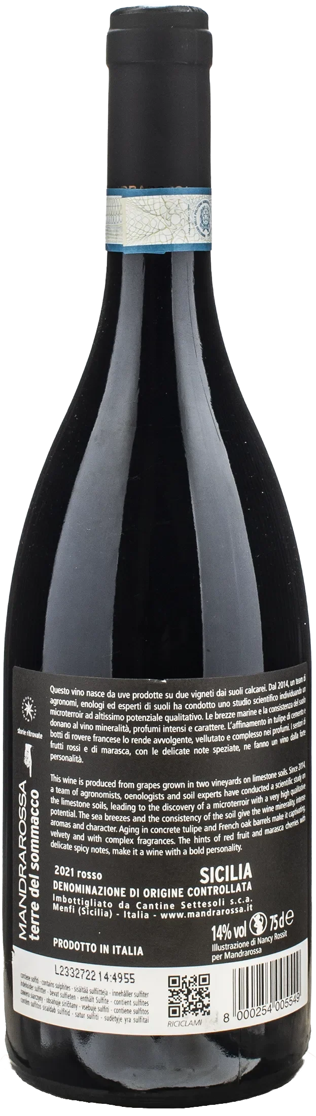 Mandrarossa Terre del Sommacco Rosso 2021