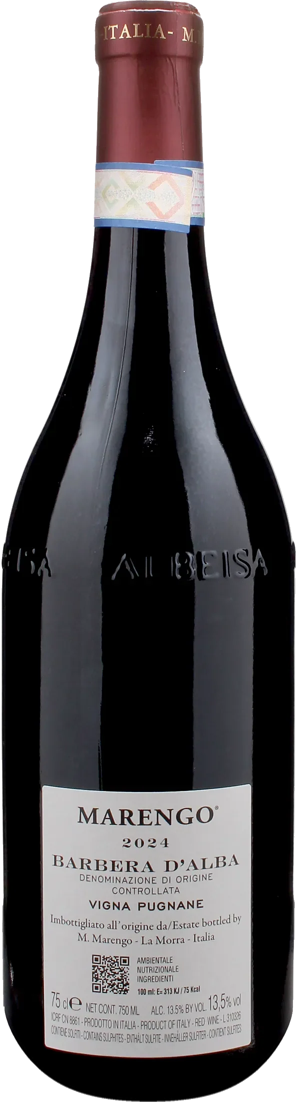Marengo Barbera d'Alba Vigna Pugnane 2024