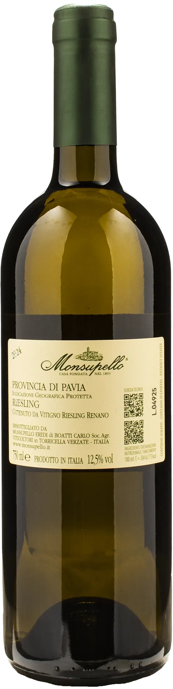 Monsupello Riesling 2024