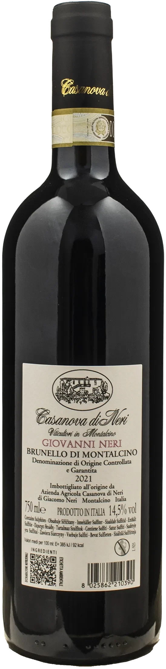 Casanova di Neri Brunello Montalcino Giovanni Neri 2021