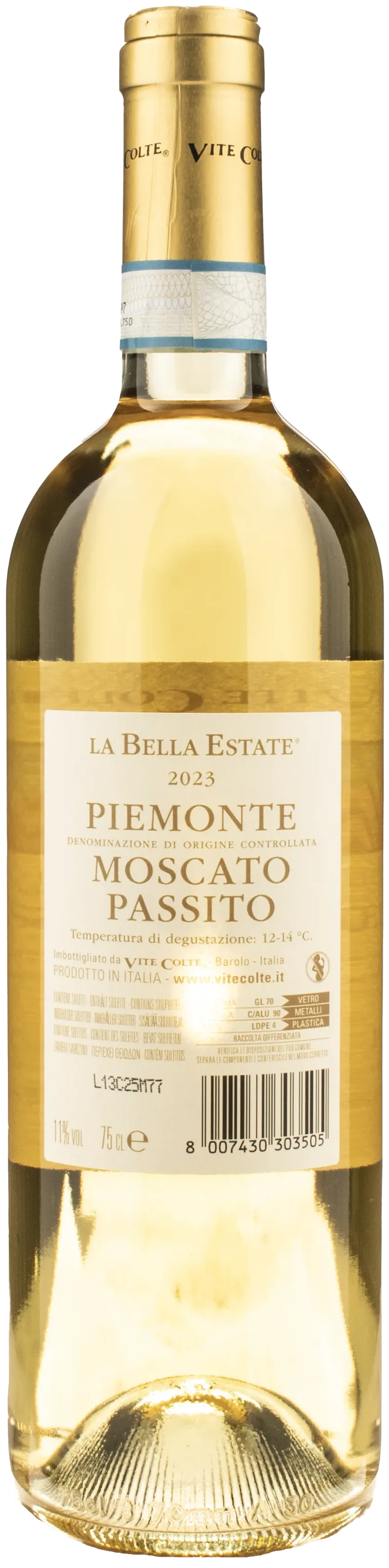 Vite Colte Moscato Passito La Bella Estate 2023