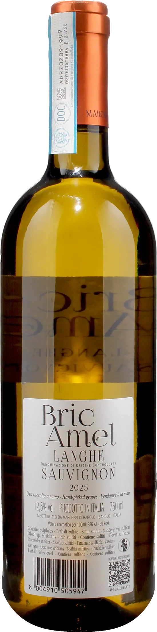 Marchesi di Barolo Langhe Sauvignon Bianco Bric Amel 2025