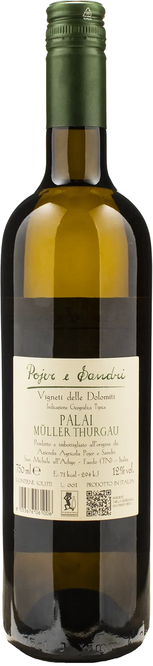 Pojer e Sandri Palai Muller Thurgau 2024