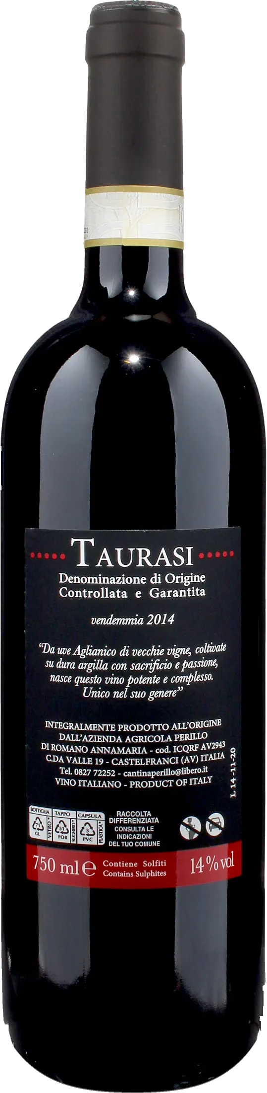Perillo Taurasi 2014