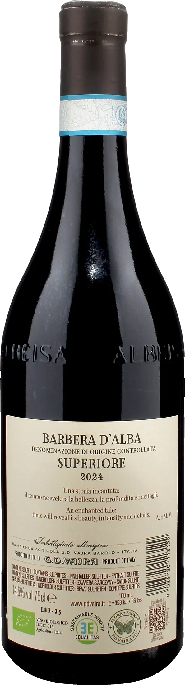 Vajra G.D. Barbera d'Alba Superiore Viola delle Viole 2024