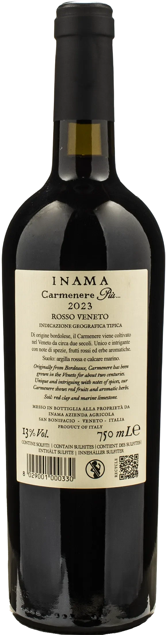 Inama Carmenere Piu 2023